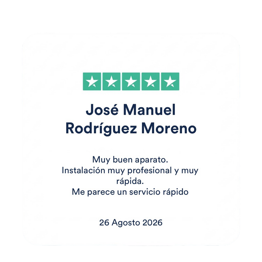 Imagen de una reseña de cliente