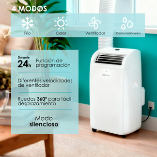 Daitsu Aeris Dual APD 09FCXB, 1 estancia (hasta 22m2)