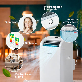 Daitsu Aeris Dual APD 12FCXB, 1 estancia (hasta 30m2)