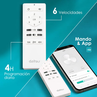 Daitsu Velar 42", 1 estancia (hasta 12m2)